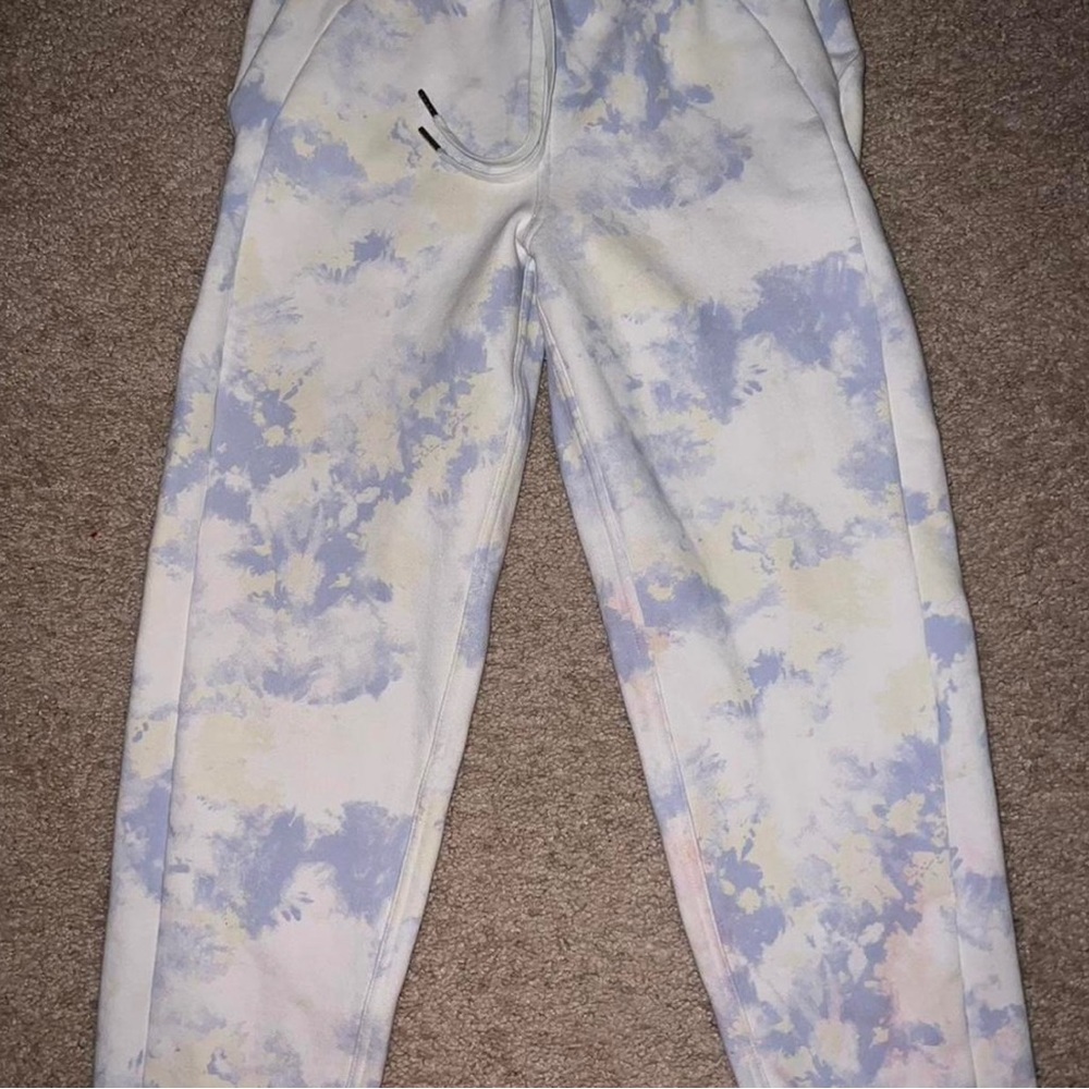 Lululemon Athletica Pastel Tie-Dye Joggers